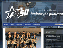 Tablet Screenshot of fosu.fi